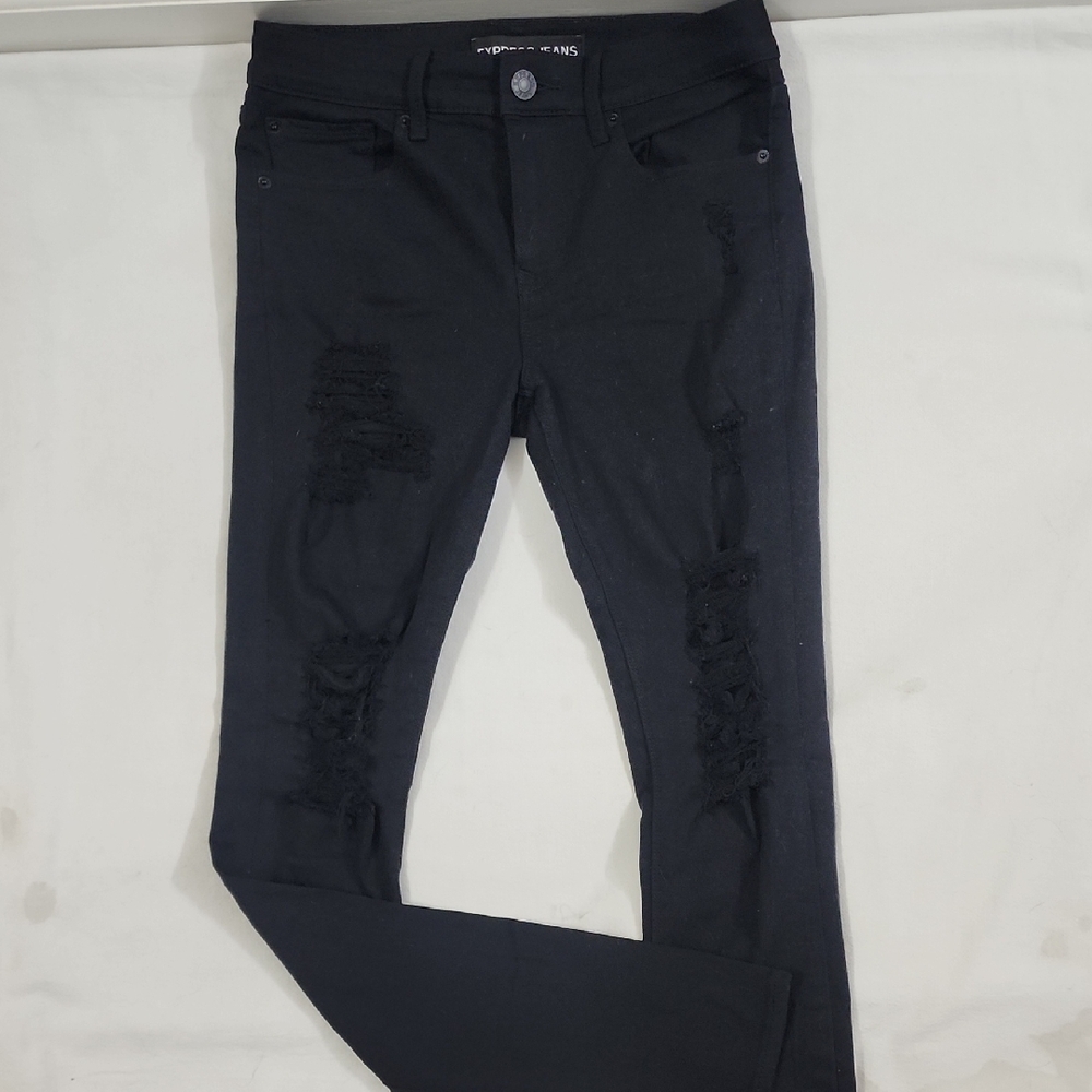 Express Black Skinny Jeans for Women